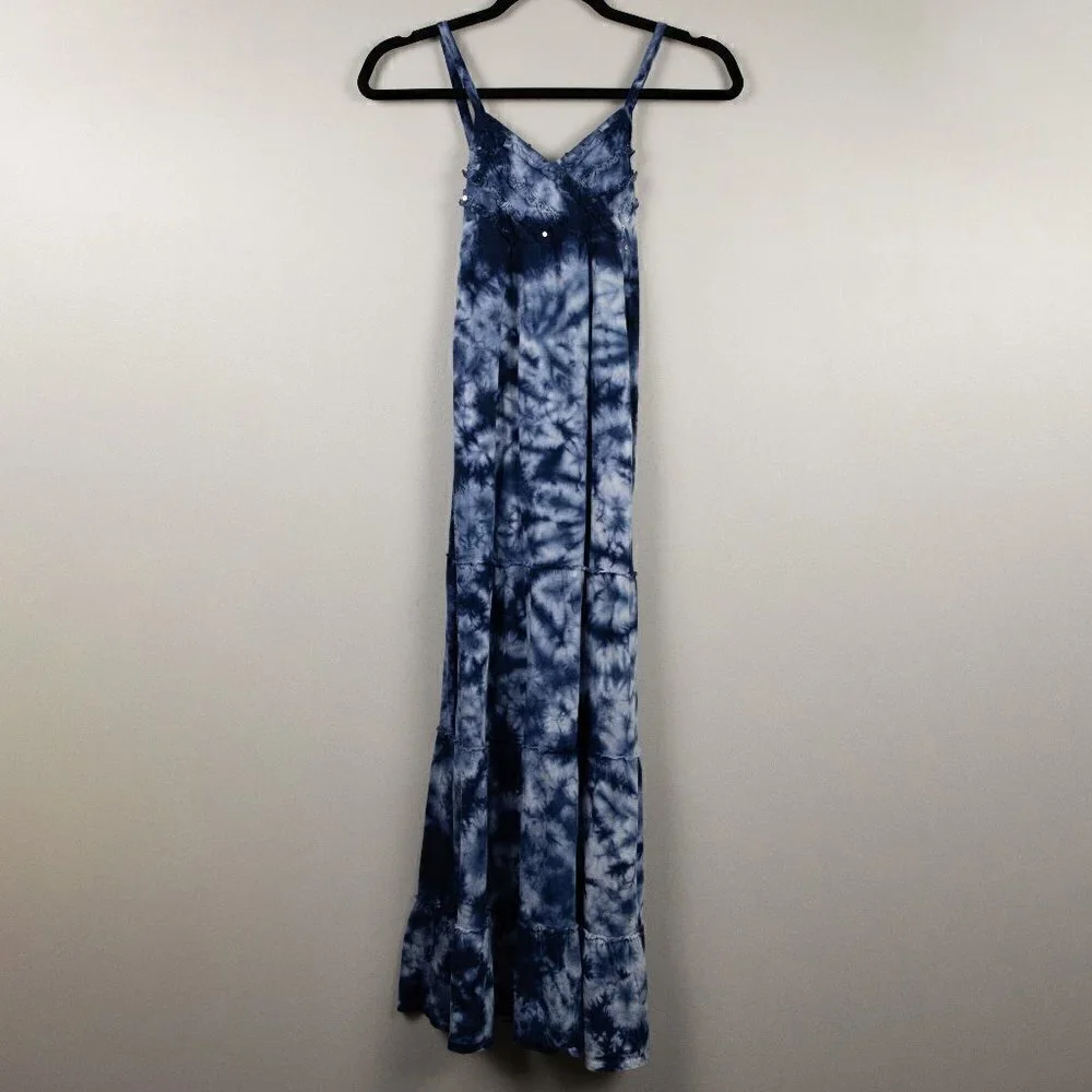Justice tie dye maxi dress-10